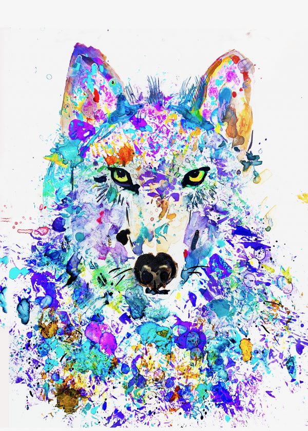 Watercolor Fox